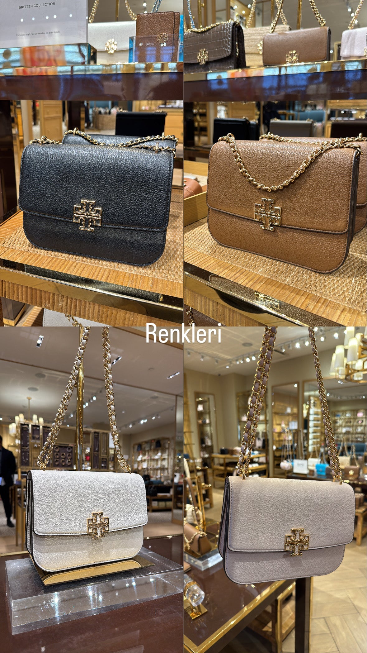 Tory Burch Britten Adjustable Shoulder Bag